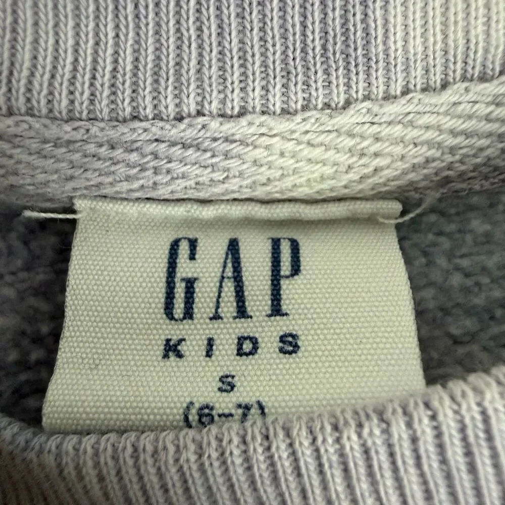 Gap Kids size Small 6-7 Long Purple Tie Dye Sweatshirt